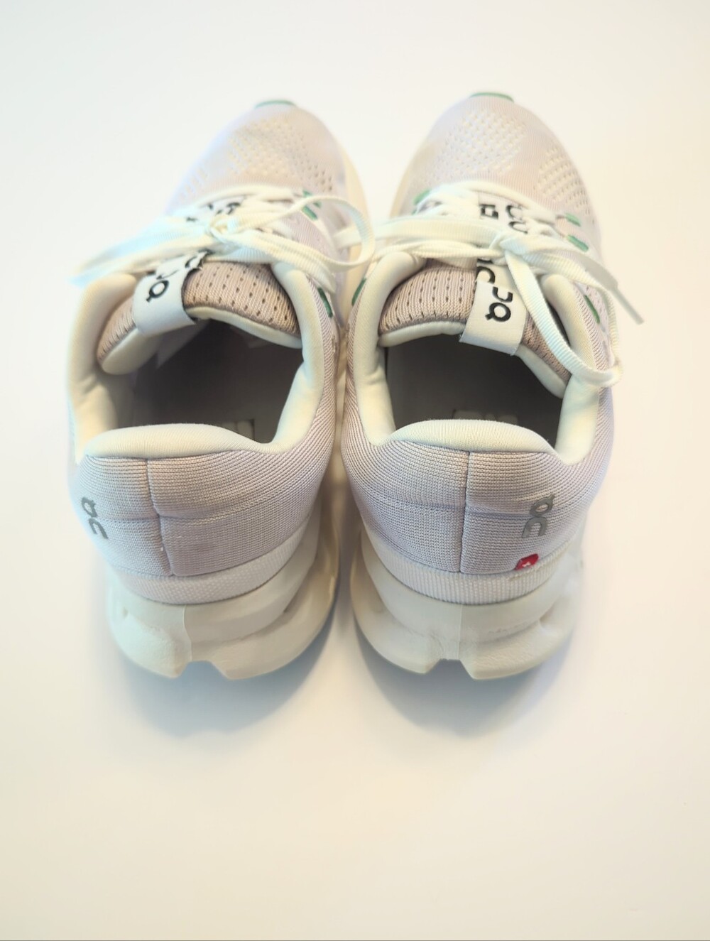 On Running Cloudsurfer CloudTec Running Shoes Sneakers Size 9 Pearl Ivory GUC - Picture 8 of 10